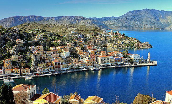 Symi Port View Apartment Ruang foto
